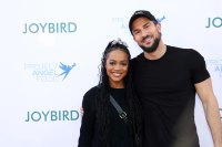 Rachel Lindsay All Smiles at College Football Event After Finalizing Brian Abasolo Divorce 839